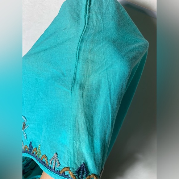 NWT Johnny Was Women’s Shaylee Boho Embroidered Tunic Top Blouse Size Small - Picture 10 of 15